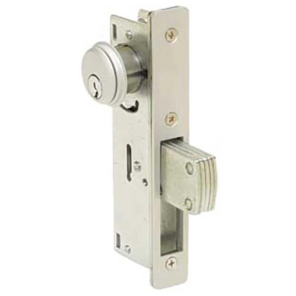 Tell Tell Pro Line 31/32 Storefront Deadbolt Mortise Lock Non-Handed Aluminum & Duranodic GMLDB3132-AL-DU - main